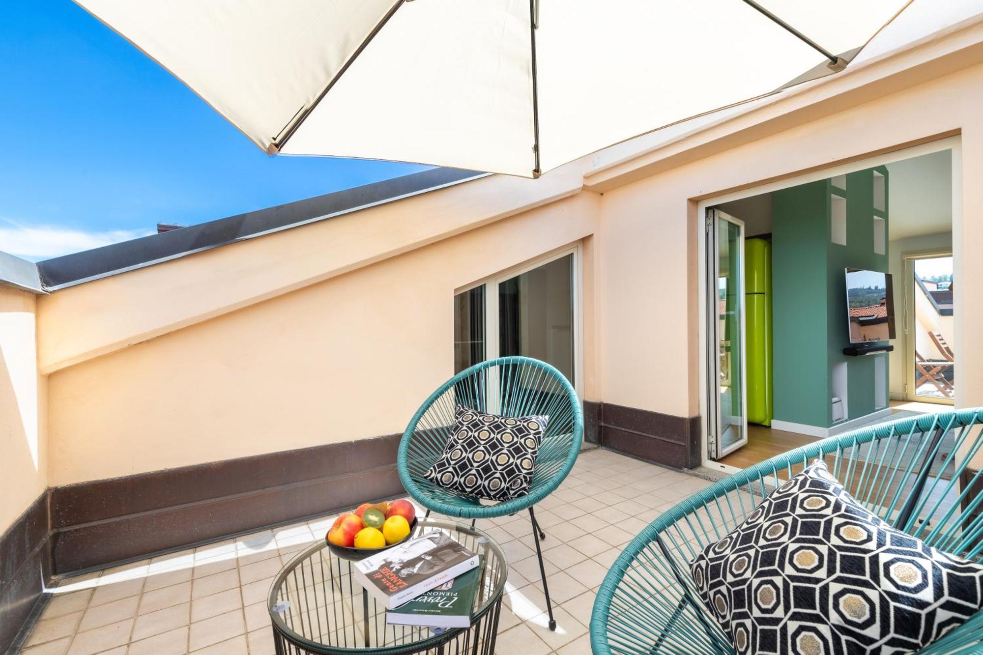 Modern With Double Terrace And Parking Alba (Piedmont)